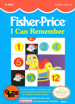 Fisher-Price - I Can Remember (USA) box art